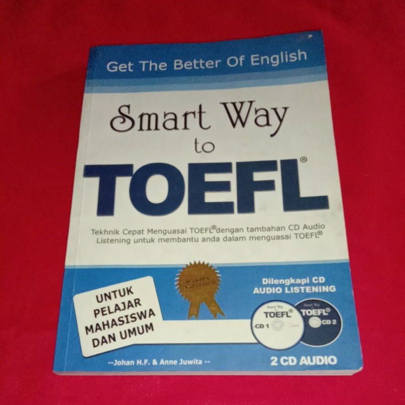 Sampul Smart Way to TOEFL / Johan H.F. & Anne Juwita