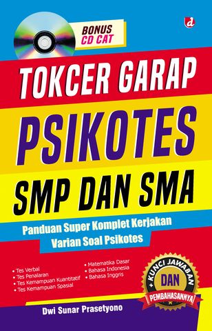 Sampul Tocker Garap Psikotes SMP dan SMA / Dwi Sunar Prasetyono