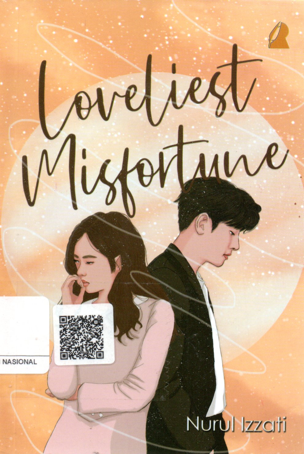 Sampul Loveliest Misfortune / Penyunting: Wardah Cantik