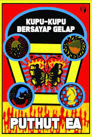 Sampul Kupu-Kupu Bersayap Gelap / Penyunting: Nody Arizona