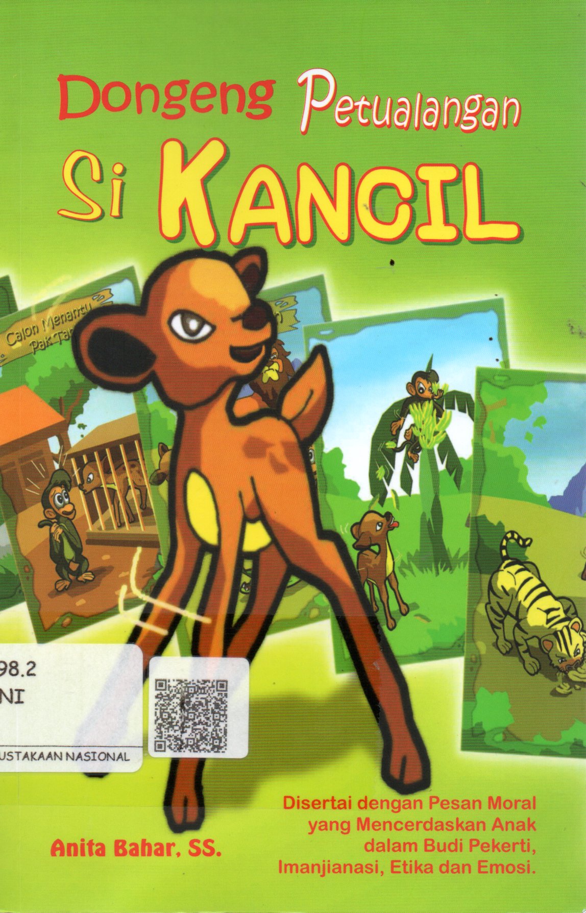 Sampul Dongeng Petualangan Si Kancil / Ilustrator: Heruistic