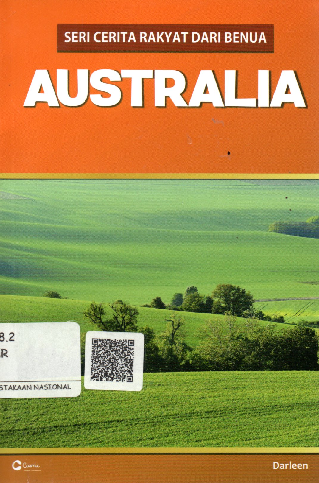Sampul Seri Cerita Rakyat Dari Benua :  Australia / Penyunting: Monitasari