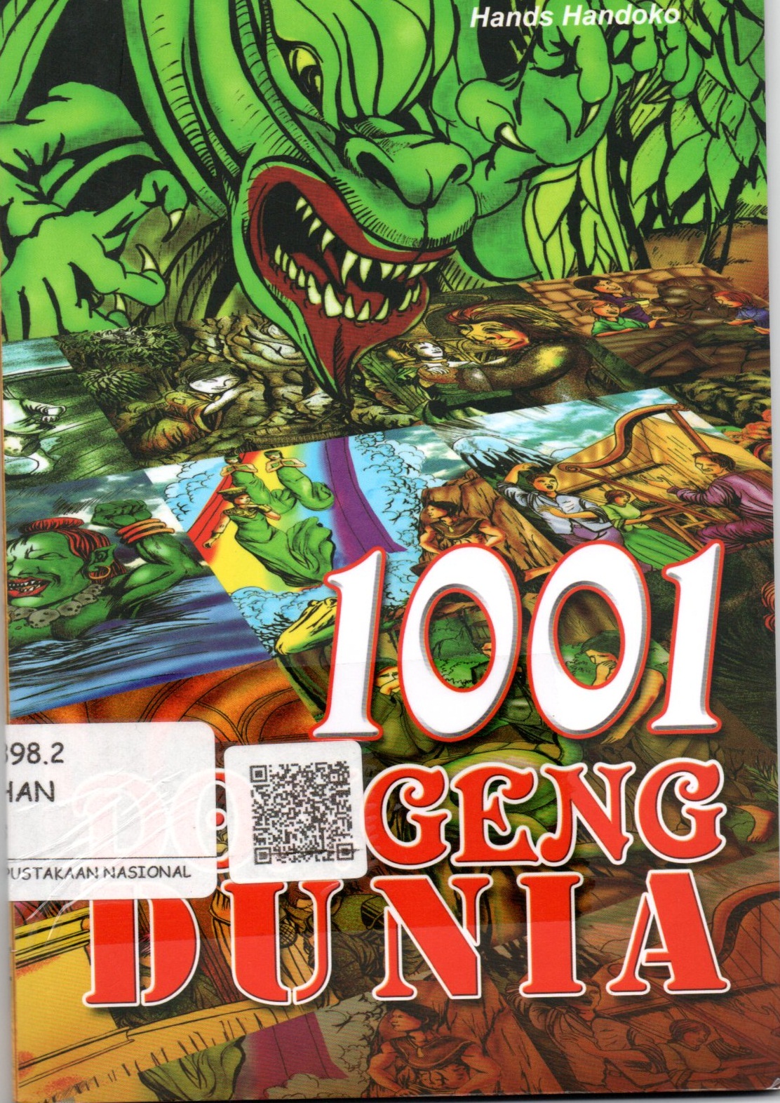 Sampul 1001 Dongeng Dunia / Ilustrasi: Rifqi
