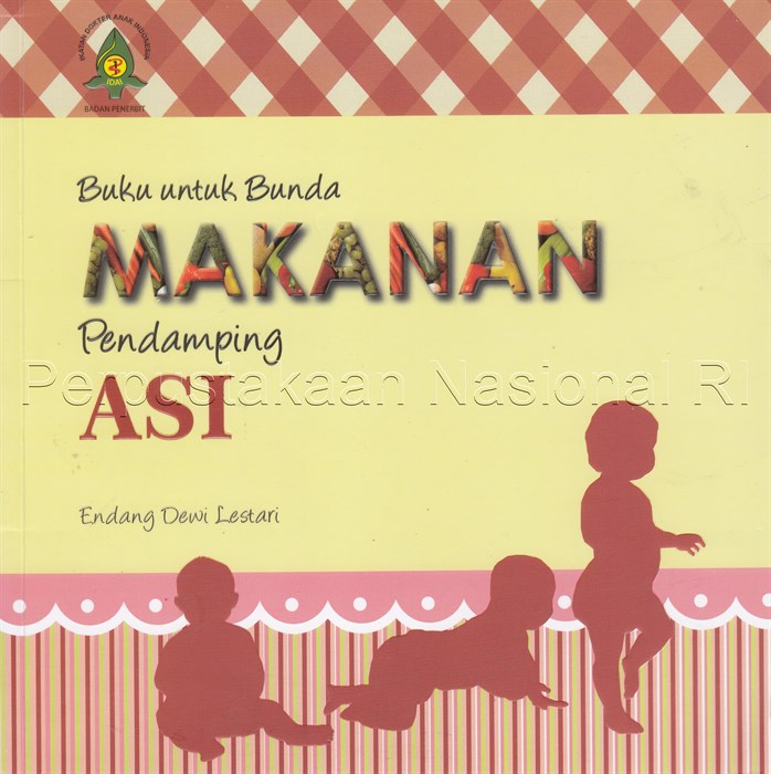 Sampul Buku Untuk Bunda Makanan Pedamping ASI
