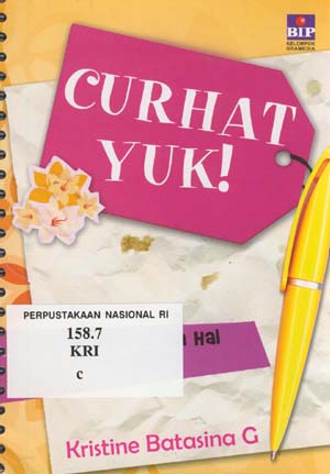 Sampul Curhat Yuk / Kristine Batasina G
