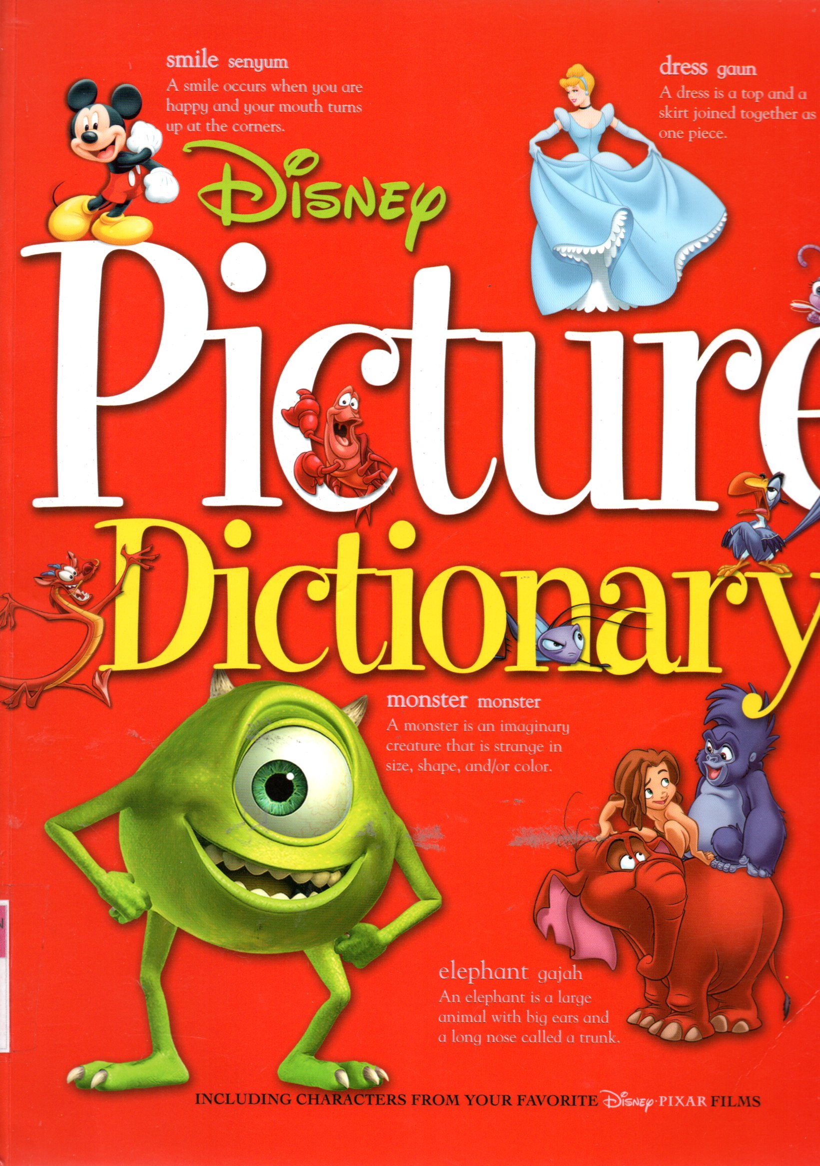 Sampul Disney Picture Dictionary / Designed: Ellen O` Malley