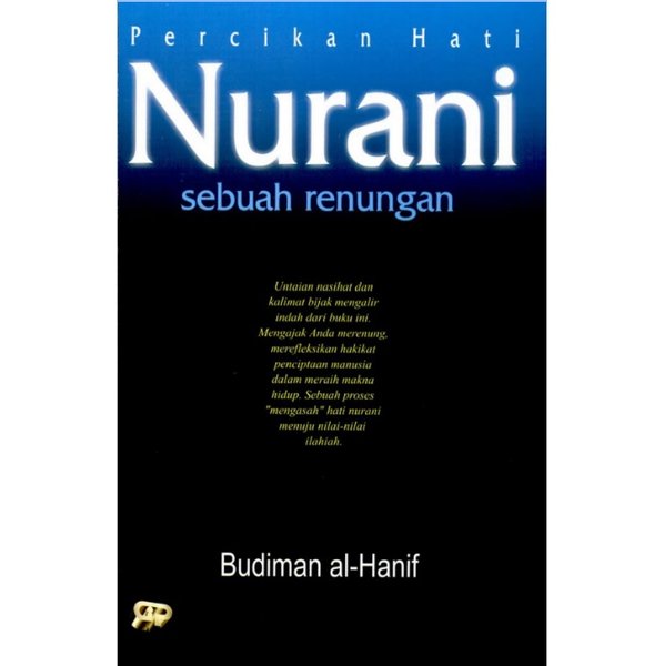 Sampul Percikan Hati Nurani :  Sebuah Renungan / Budiman Al-Hanif