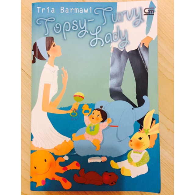 Sampul Topsy-Turvy Lady / Tria Barmawi