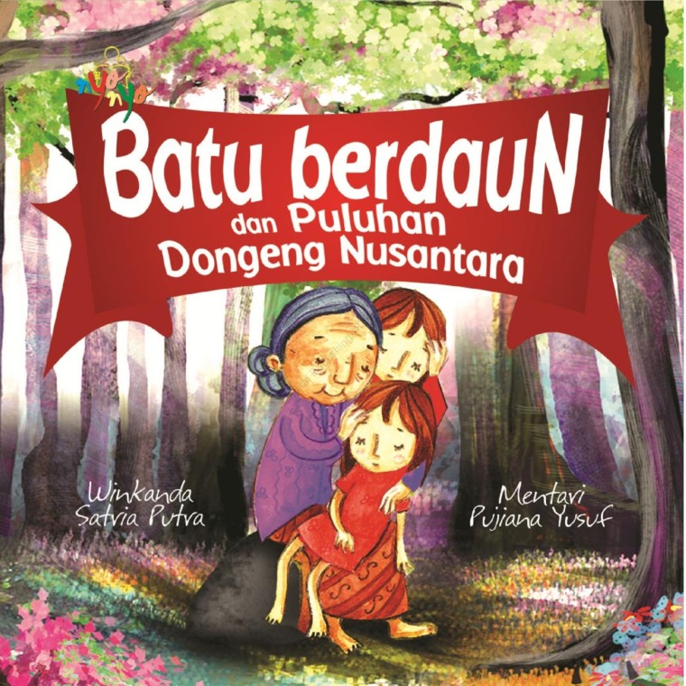 Sampul Batu Berdaun dan Puluhan Dongeng Nusantara