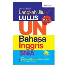 Sampul Langkah Jitu Lulus UN Bahasa Inggris SMP / Erah Apriyanti, S.S