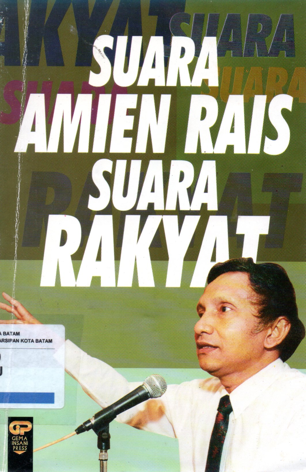 Sampul Suara Amien Rais Suara Rakyat