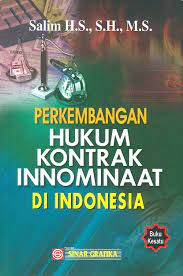 Sampul Perkembangan Hukum Kontrak Innominaat di Indonesia / Salim H.S., S.H., M.S.