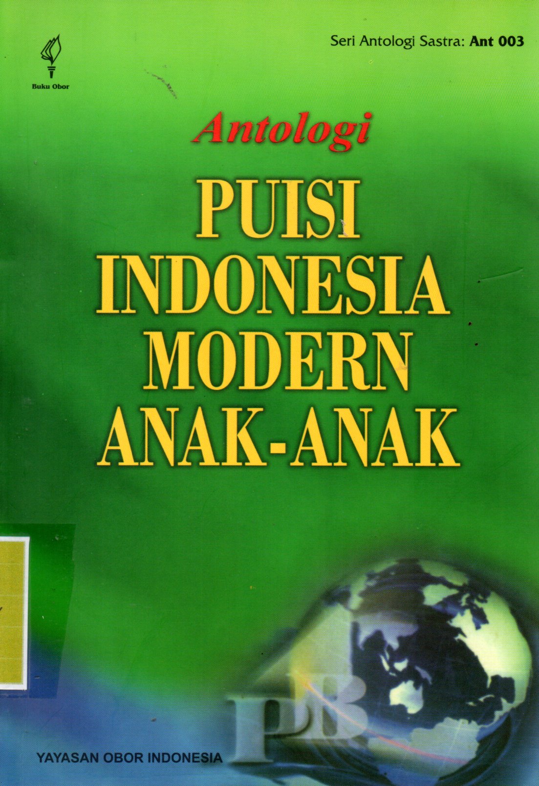 Sampul Antologi Puisi Indonesia Modern Anak-Anak