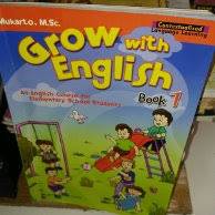 Sampul Grow with English / Mukarto, M.Sc