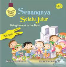 Sampul Senangnya Selalu Jujur / Vani Diana P.