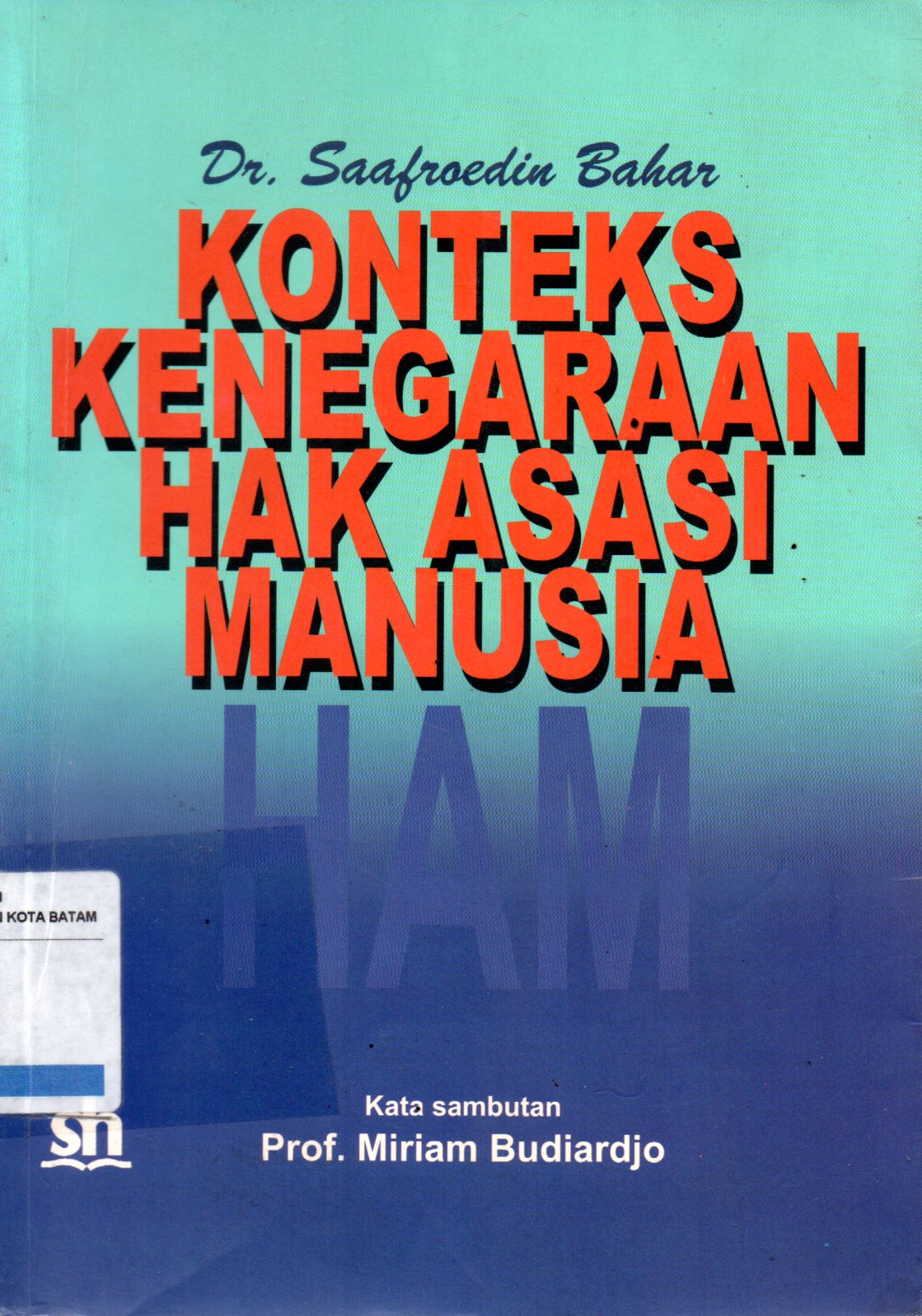 Sampul Konteks Kenegaraan Hak Asasi Manusia