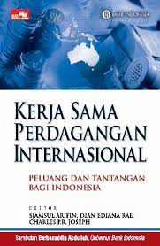 Sampul Kerja Sama Perdagangan Internasional / Sjamsul Arifin