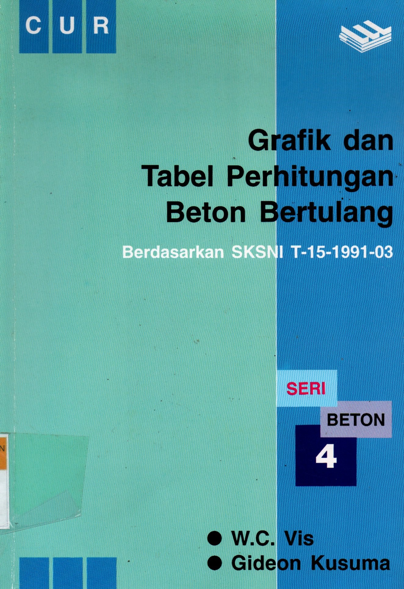 Sampul Grafik dan Tabel Perhitungan Beton Bertulang