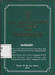 Sampul UNDANG- UNDANG REPUBLIK INDONESIA NOMOR 1 TAHUN 2004 TENTANG PERBENDAHARAAN NEGARA / CV. Eko Jaya