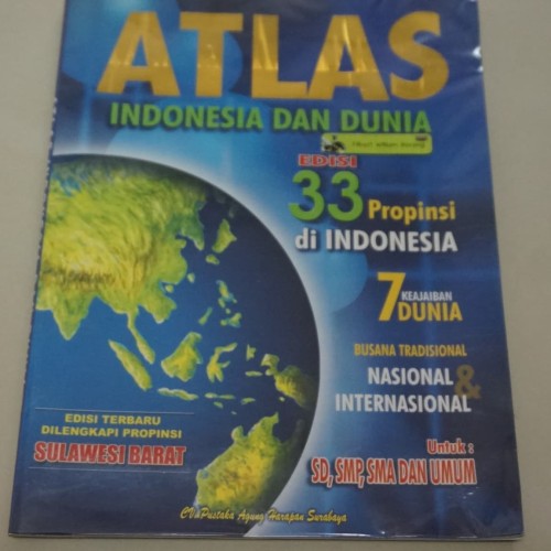 Sampul Atlas Indonesia dan Dunia / Indonesia