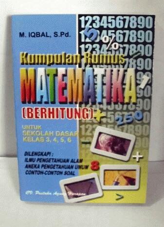 Sampul Kumpulan Rumus Matematika / M. Iqbal, S.Pd.