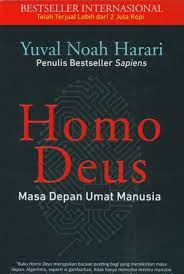 Sampul Homo Deus / Yuval Noah Harari
