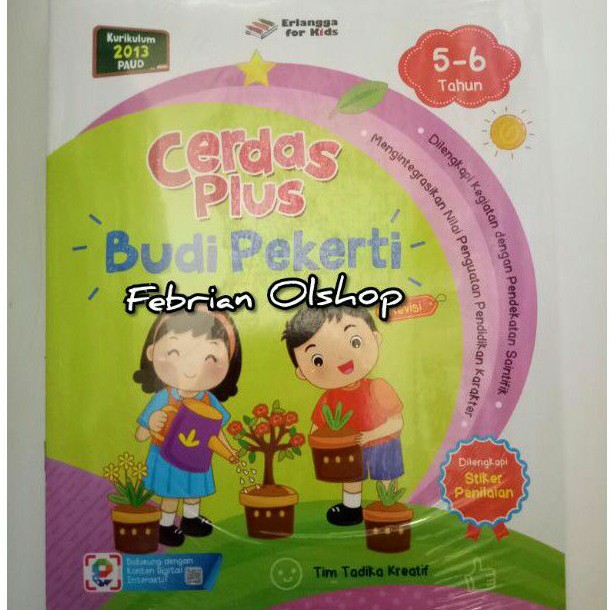 Sampul Cerdas Plus (5-6 Tahun) :  Budi Pekerti / Tim Tadika Kreatif