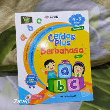 Sampul Cerdas Plus 4-5 Tahun Semester 2 : Berbahasa / Tim Tadika Kreatif