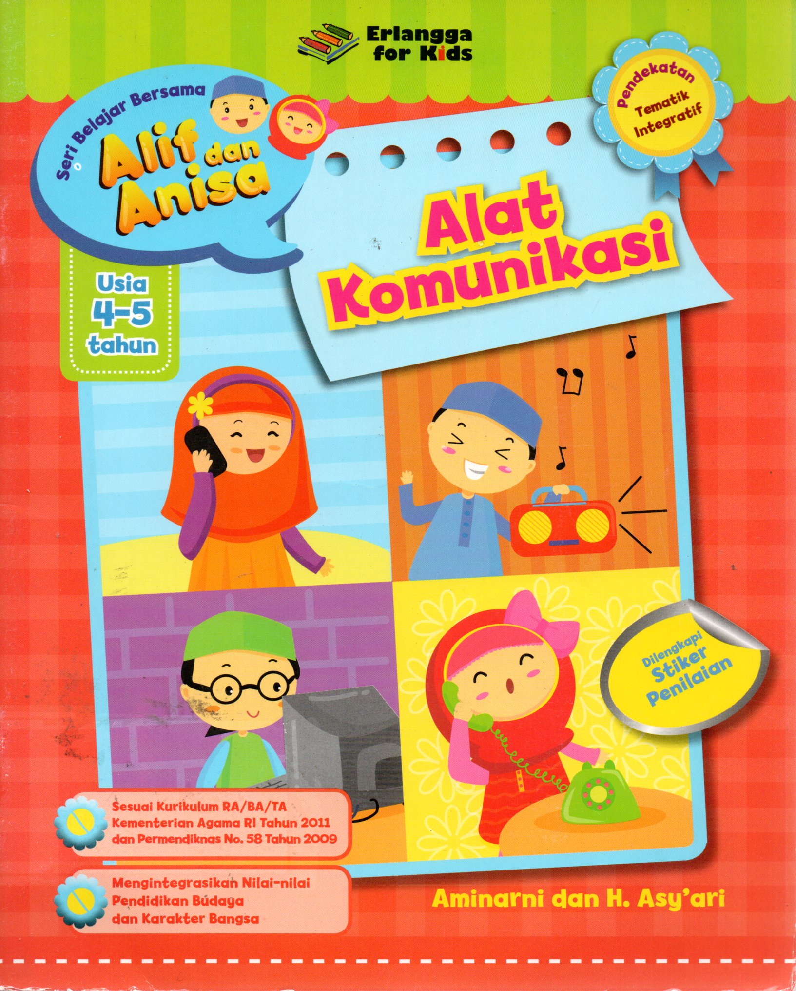 Sampul Alat Komunikasi :  Usia 4-5 Tahun / Editor: Annisa Rahmania