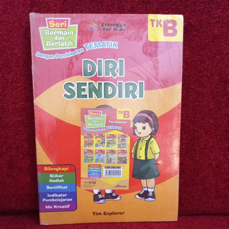 Sampul Diri Sendiri Tk B :  Seri Bermain dan Berlatih Dengan Pendekatan Tematik / Tim Explorer