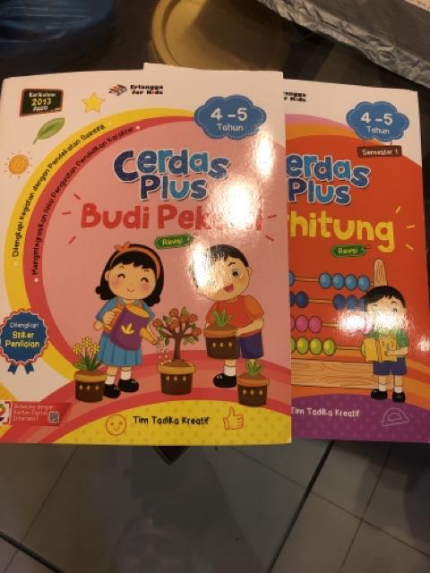 Sampul Cerdas Plus (4-5 Tahun) : Berhitung Semester 1 / Tim Tadika Kreatif