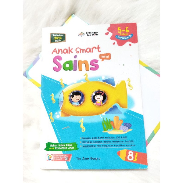 Sampul Anak Smart Usia 5-6 Tahun Semester 2 : Sains / Tim Anak Bangsa