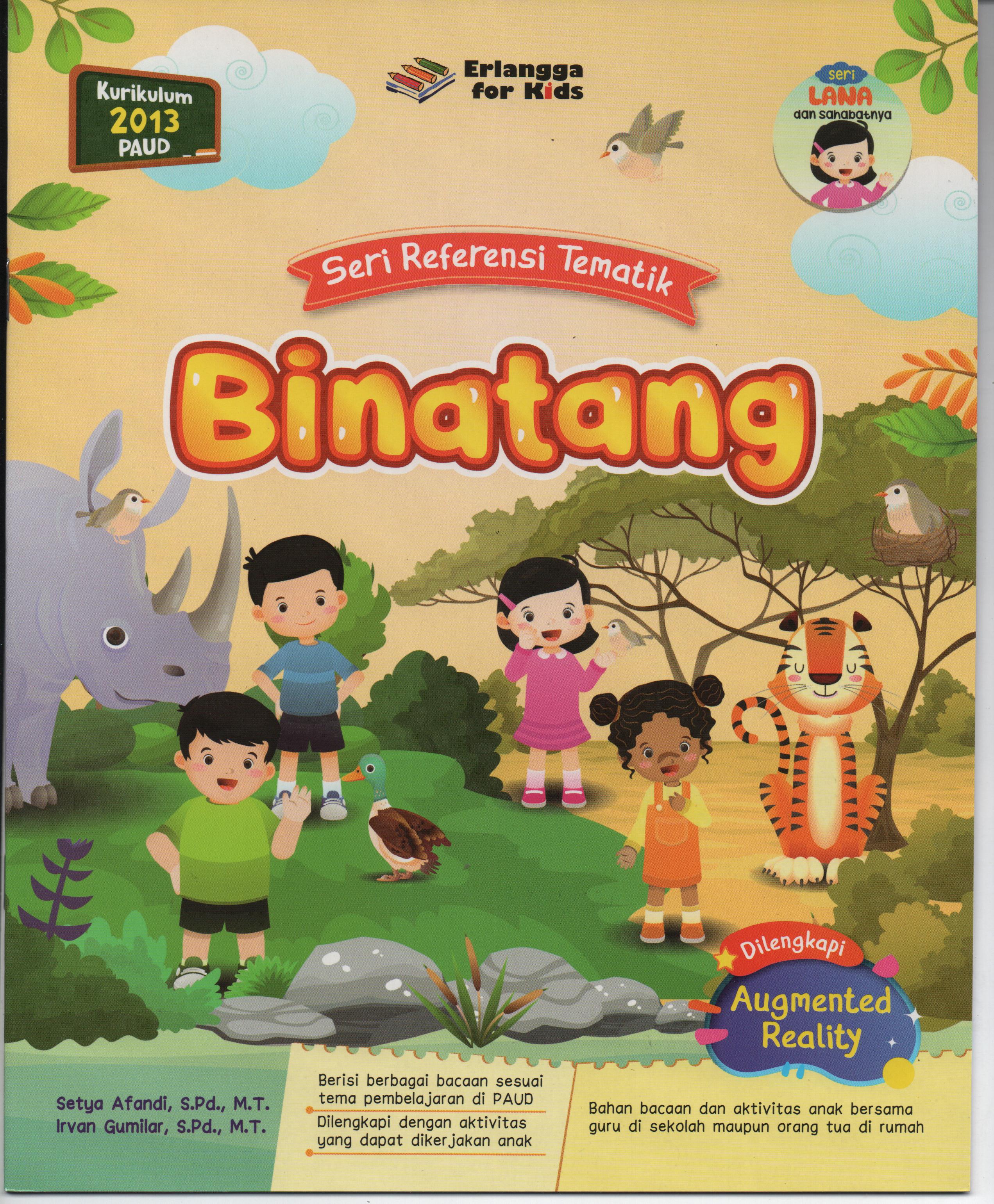 Sampul Seri Referensi Tematik : Binatang / Hiko Erlina