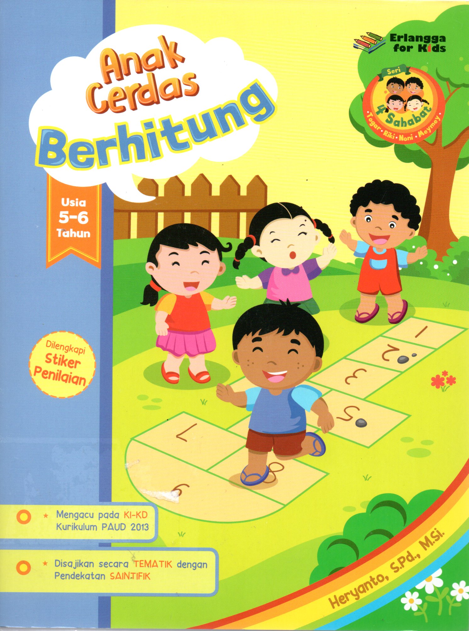 Sampul Anak Cerdas Berhitung :  Usia 5-6 Tahun / Editor: Riony Anastasya