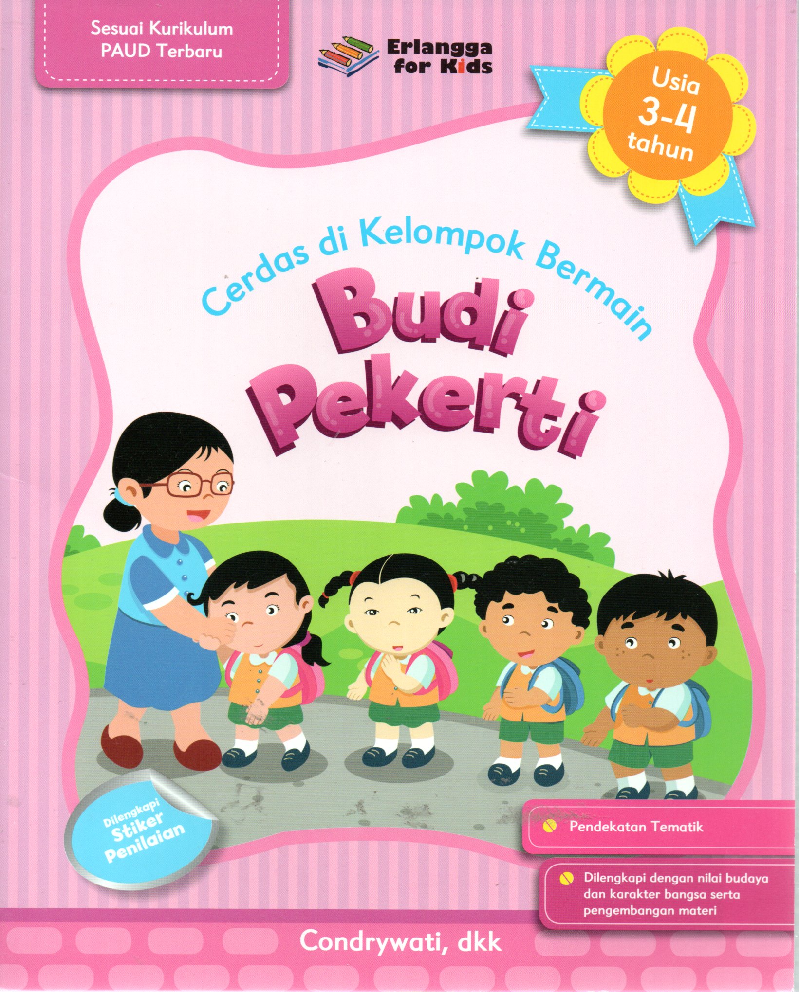 Sampul Cerdas di Kelompok Bermain :  Budi Pekerti / Editor: Hiko Erlina