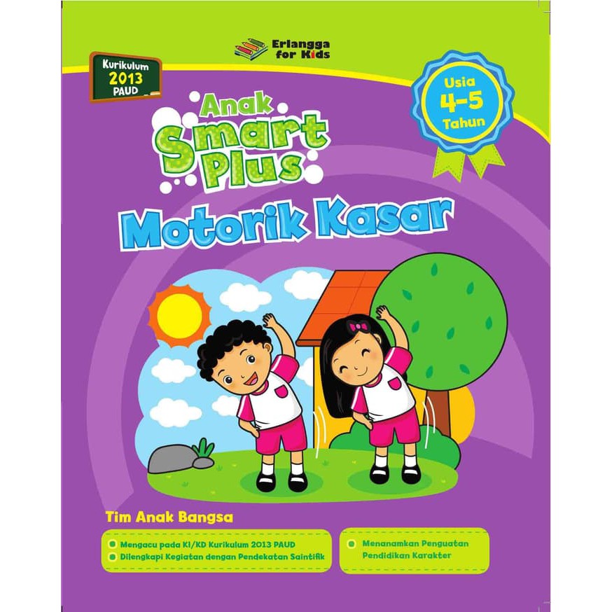 Sampul Anak Smart Plus Usia :  Motorik Kasar / Editor: Guruh Anugrah Pradana Putra