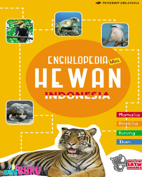 Sampul Ensiklopedia Hewan Indonesia / Boetty