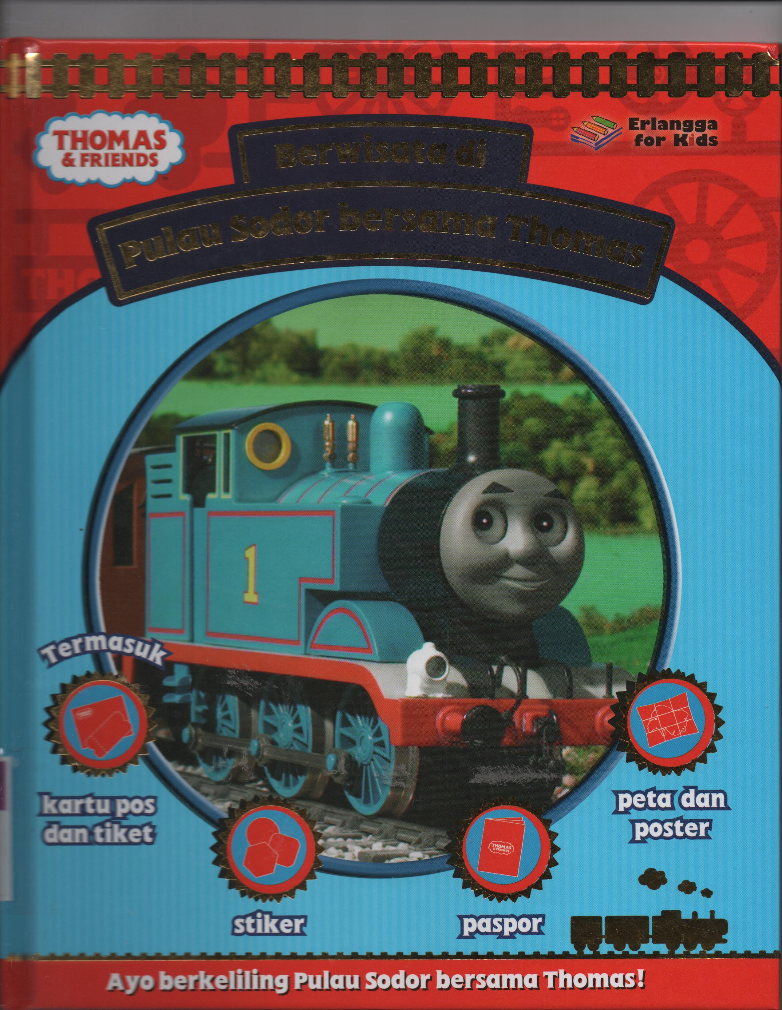 Sampul Berwisata di Pulau Sodor bersama Thomas / Penerjemah: Devri Barnadi Putera