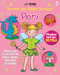 Sampul Bermain dan Belajar Bersama Peri :  Dilengkapi lebih dari 30 pola / Ilustrasi: Mirita Uberti