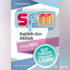 Sampul SPM Aqidah dan Akhlak :  Seri Pendalaman Materi / Editor: Hasanuddin
