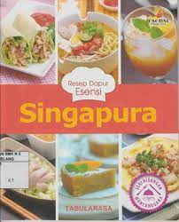 Sampul Resep Dapur Esensi Singapura / Tabularasa