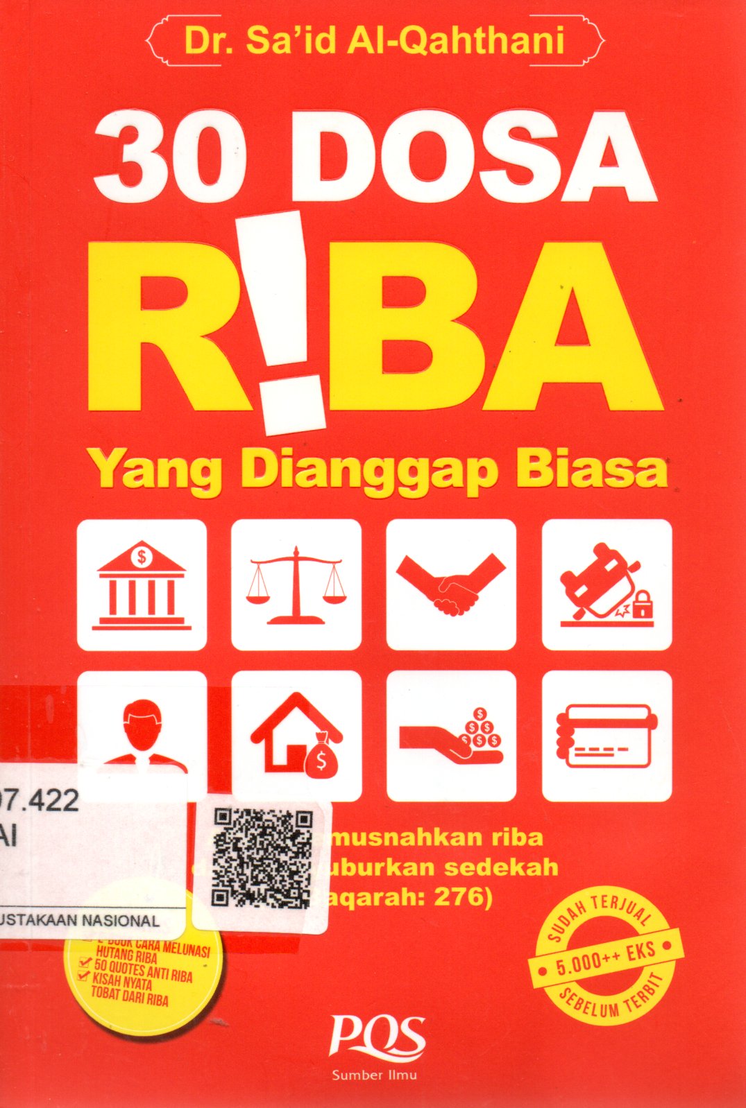Sampul 30 Dosa Riba yang Dianggap Biasa / Penerjemah: Umar Mujtahid