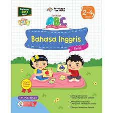 Sampul Seri Anak ABC Bahasa Inggris 2-4 Tahun / Tim Anak Bangsa
