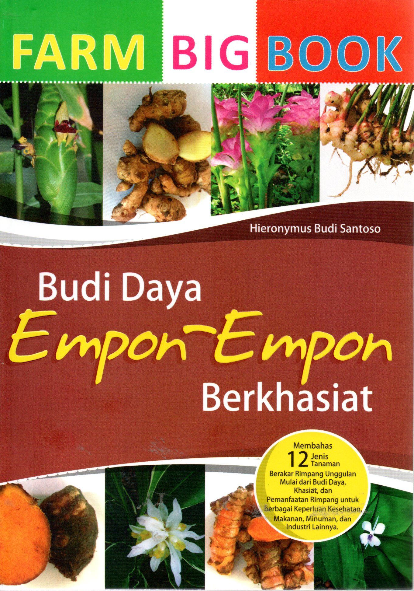 Sampul Farm Bigbook :  Budi Daya Empon-Empon Berkhasiat / Editor: Sigit Suyantoro