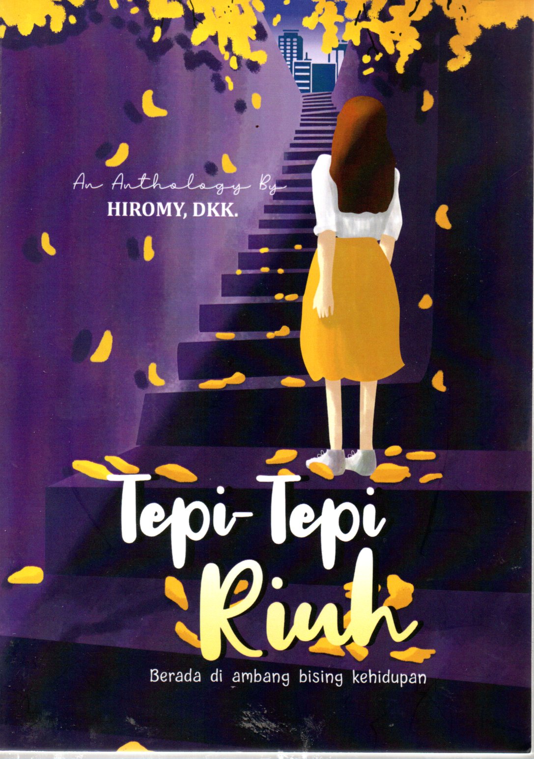 Sampul Tepi-Tepi Riuh :  Berada di ambang bising kehidupan