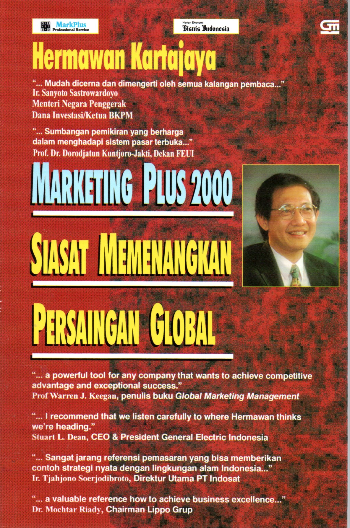 Sampul Siasat Memenangkan Persaingan Global :  Marketing Plus 2000 / Editor: Y. Priyo Utomo