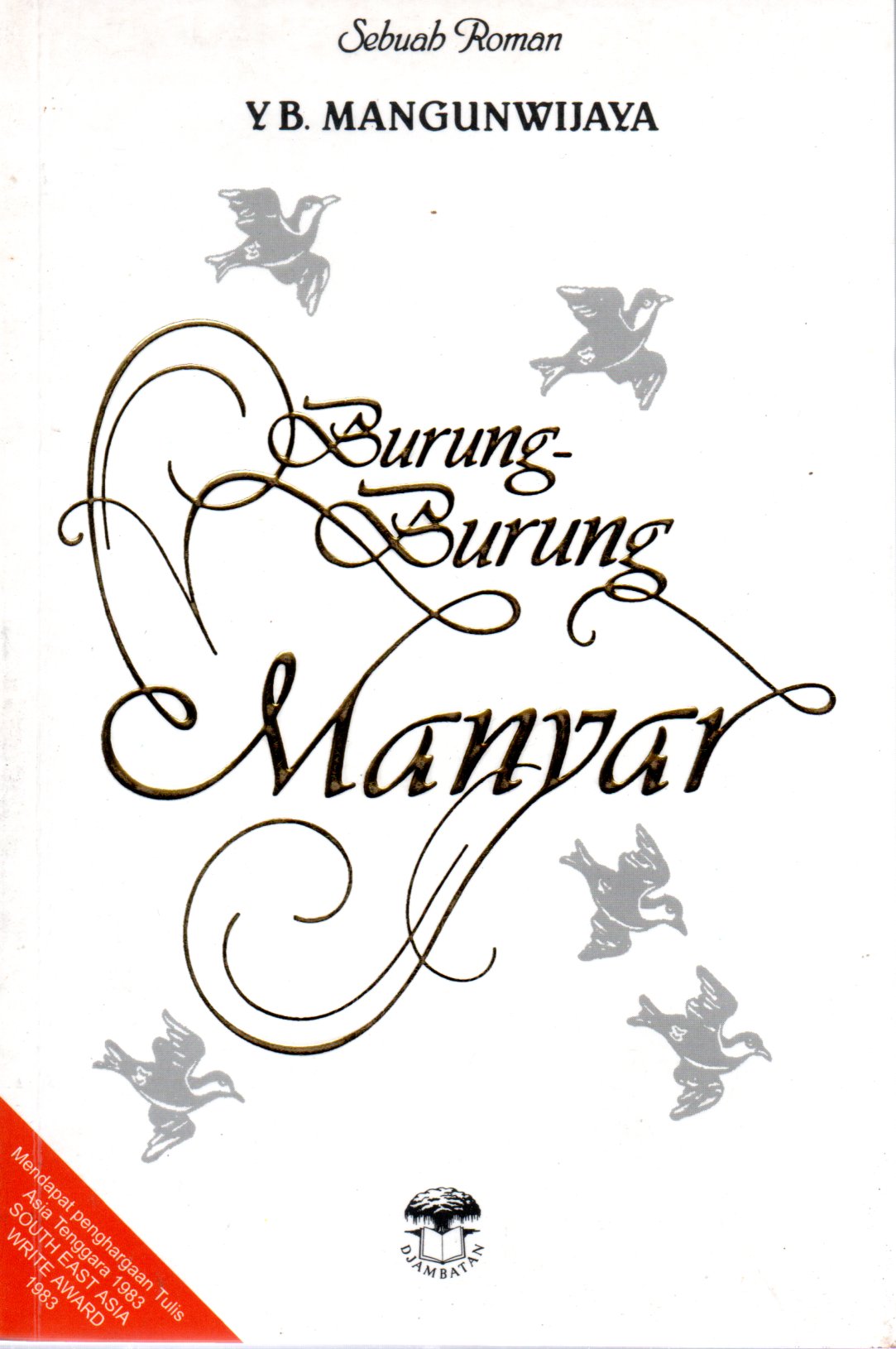 Sampul Burung-Burung Manyar :  Sebuah Roman