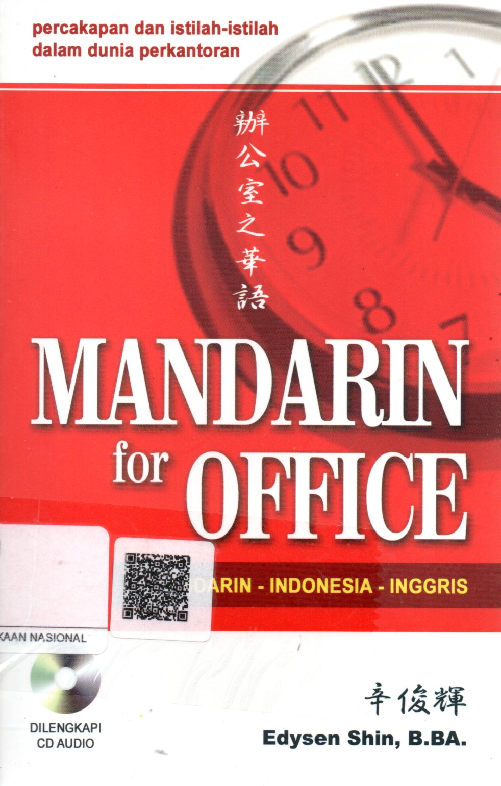 Sampul Mandarin for Office / Penyunting: Tri May Hadi
