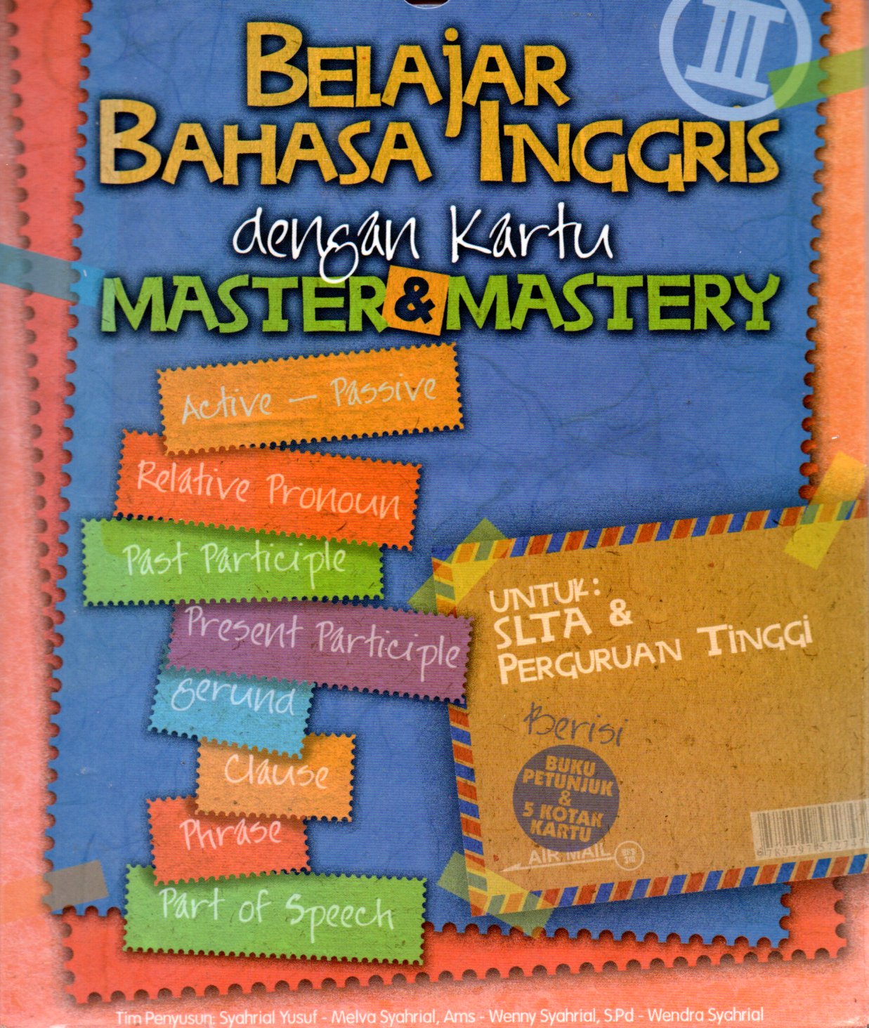 Sampul Belajar Bahasa Inggris dengan Kartu Master dan Mastery