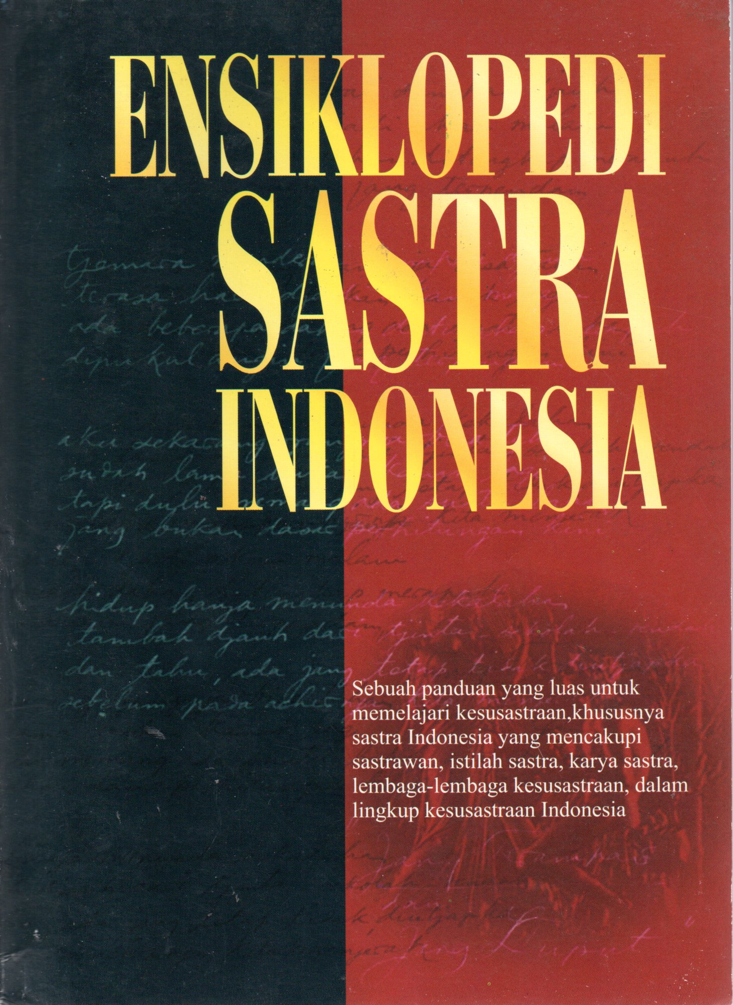 Sampul Ensiklopedi Sastra Indonesia